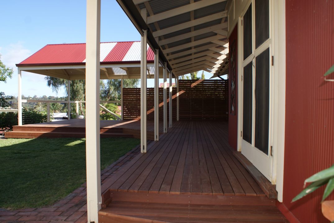 timber verandah
